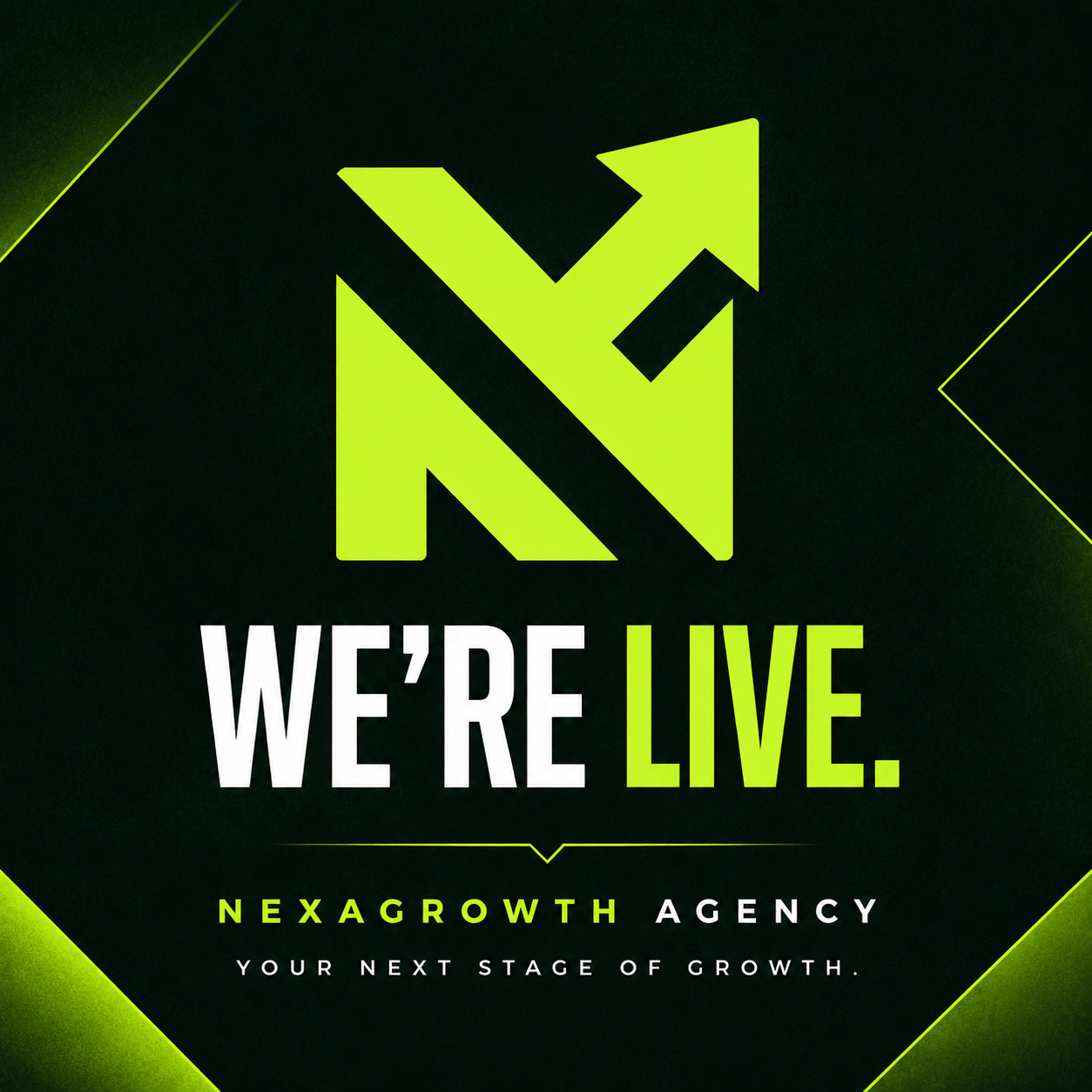 NexaGrowth launch campaign graphic