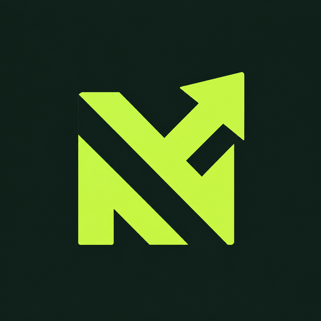 NexaGrowth N growth-arrow mark